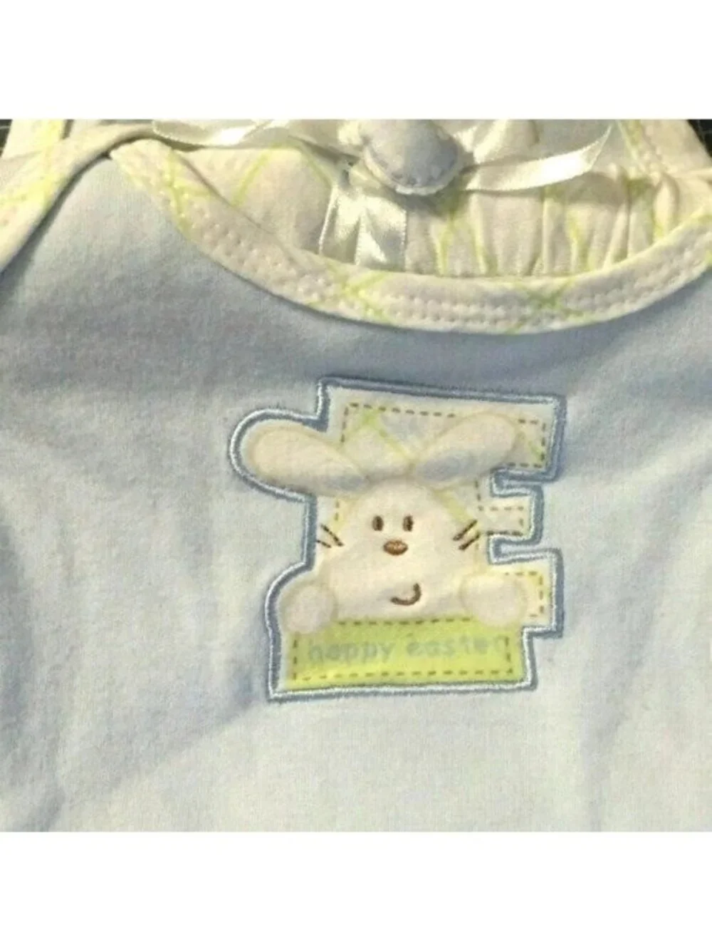 Boys Baby Outfit Gear My 1st EASTER 1-Piece Boy 6-9 Mos  & Special HANGER NWT